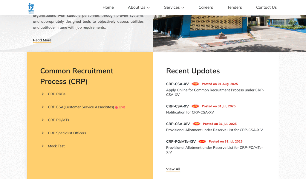 IBPS Clerk Apply Online 2025