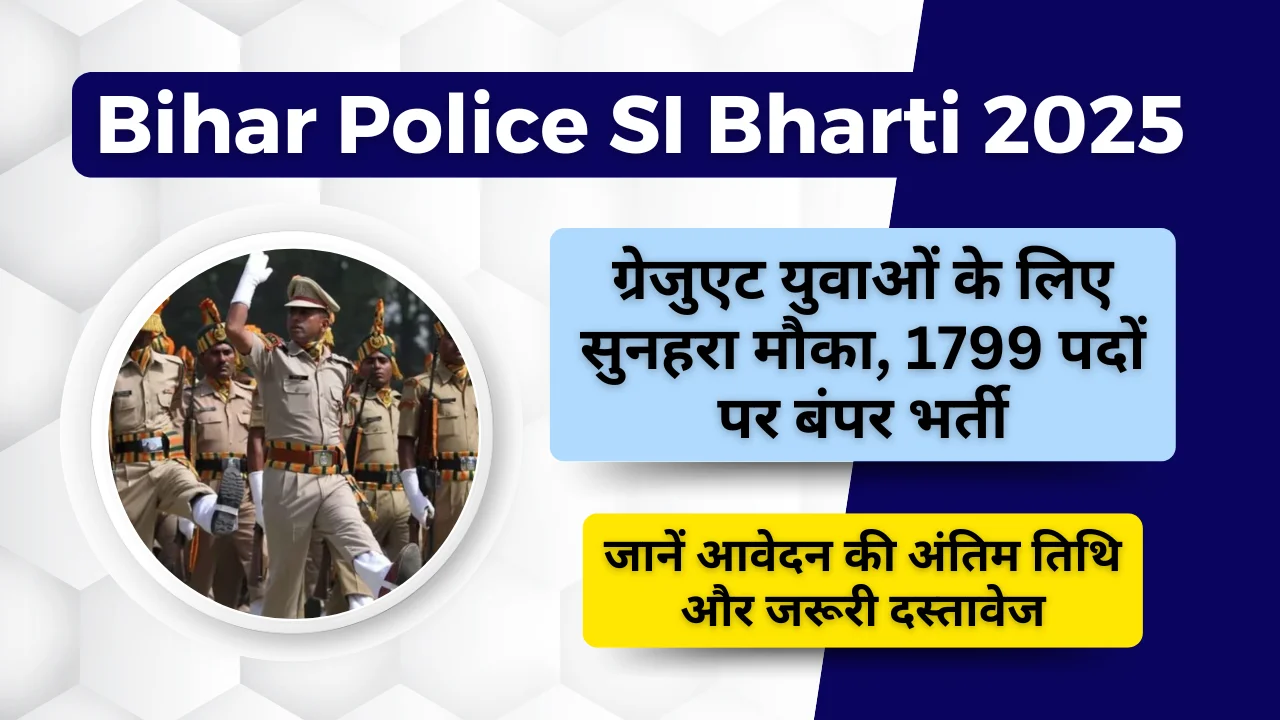 Bihar Police SI Bharti 2025