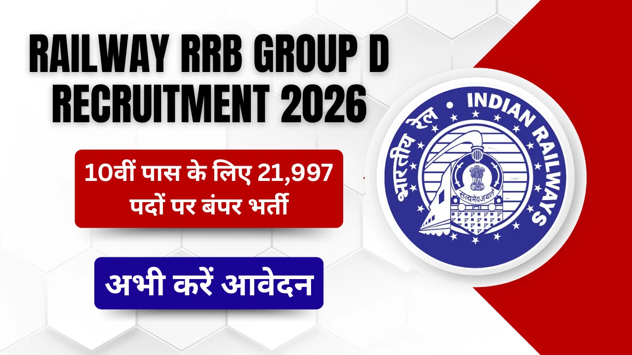 Railway RRB Group D Recruitment 2026